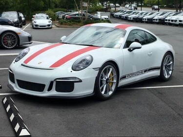 ECR - Porsche 911 R (991) details