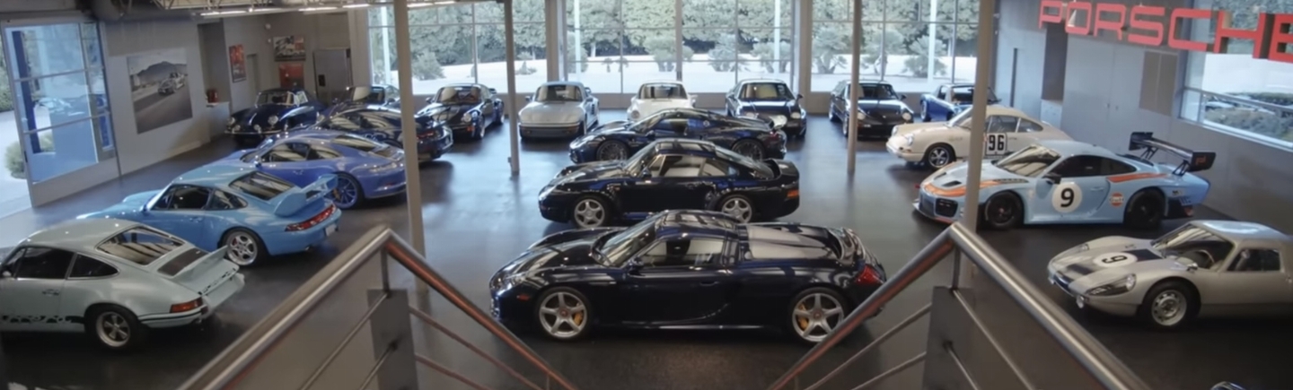 The Blue Porsche Collection