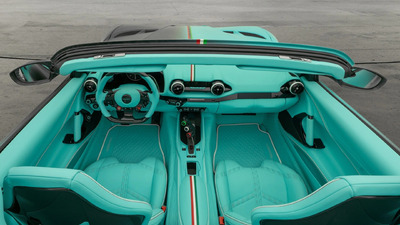 Turquoise LeatherInterior image
