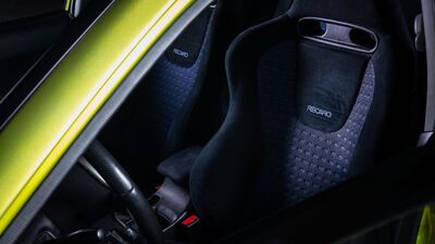 Black AlcantaraInterior image