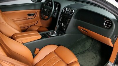 Tangerine / Black LeatherInterior image