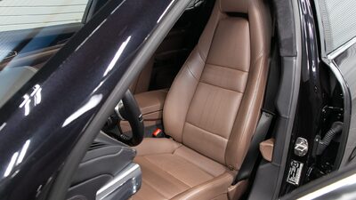 Black / Agatha Chestnut Brown LeatherInterior image