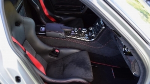 Designo Black Leather / Anthracite Alcantara - Red StitchingInterior image