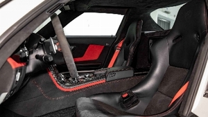 Designo Black Leather - Anthracite / Red Alcantara - Red StitchingInterior image