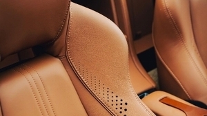 Centenary Saddle Tan Leather - Raven Black StitchingInterior image
