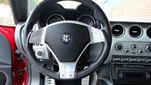 Black Leather - Red StitchingInterior image