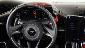 Carbon Black Leather - Red StitchingInterior image
