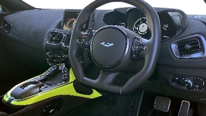 Obsidian Black Leather / Pure Black Alcantara - Obsidian Black StitchingInterior image