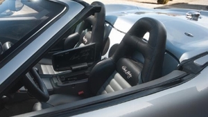 Black / Grey LeatherInterior image