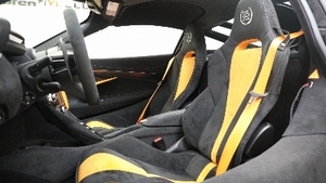 Carbon Black / McLaren Orange Alcantara - McLaren Orange StitchingInterior image