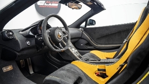 Carbon Black / Orange Alcantara - Orange StitchingInterior image