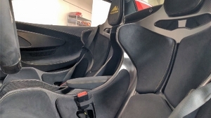 Carbon Black Alcantara - Gold StitchingInterior image