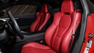 Red Leather - Red StitchingInterior image