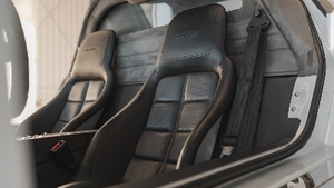 Charcoal Grey LeatherInterior image
