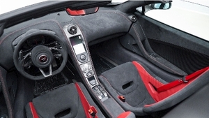 Carbon Black Alcantara / Harissa Red Leather - Carbon Black / Harissa Red StitchingInterior image