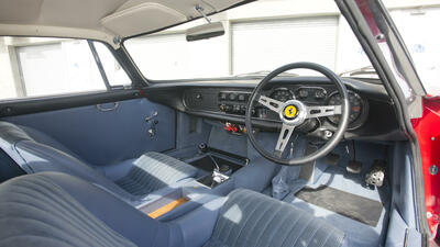 Blu Cloth / Blu LeatherInterior image
