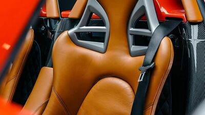 Natural Brown LeatherInterior image