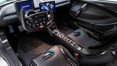 Black / Teal LeatherInterior image