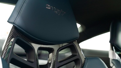 Graphite Blue Leather / Madras Karo Seat InsertsInterior image