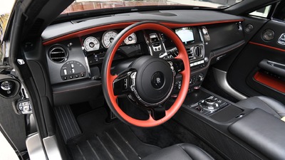 Black / Aphrodite Red LeatherInterior image