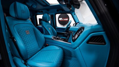 Shark Blue LeatherInterior image