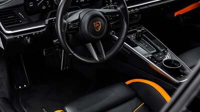 Black LeatherInterior image