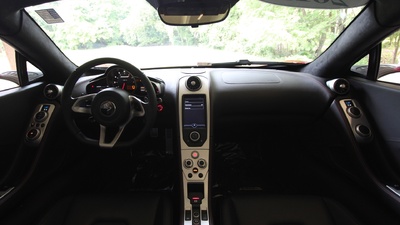 Black Leather - Red StitchingInterior image