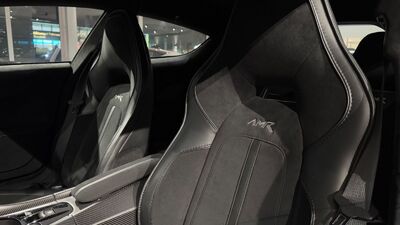 Black Metallic / Onyx Black Leather / Black Alcantara - Silver StitchingInterior image