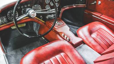 Bright Red LeatherInterior image
