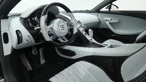 Beluga Black / Gris Rafale LeatherInterior image