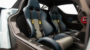 Blue / Grey Schedoni LeatherInterior image