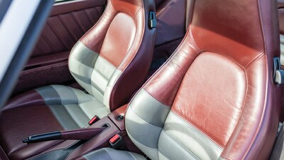 Burgundy LeatherInterior image