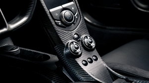 Carbon Black Leather / Alcantara - White StitchingInterior image