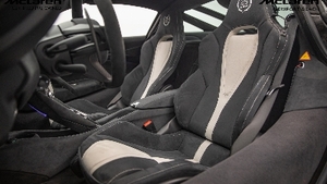 Carbon Black / Dove Grey Alcantara - Dove Grey StitchingInterior image