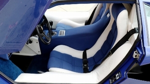 Bianco Leather / Blu AlcantaraInterior image