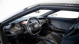 Black / Blue AlcantaraInterior image