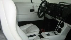 White LeatherInterior image