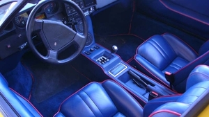 Blue LeatherInterior image