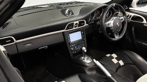 Black / Carrara White LeatherInterior image