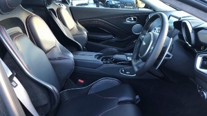 Black Leather - Red StitchingInterior image