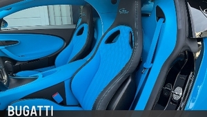 Beluga Black / Bugatti French Blue LeatherInterior image