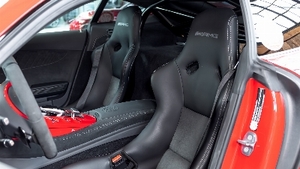 Black Exclusive Nappa Leather / DINAMICA - Silver StitchingInterior image