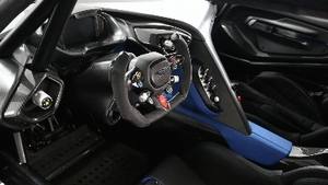 Black Leather / Alcantara - Blue AlcantaraInterior image