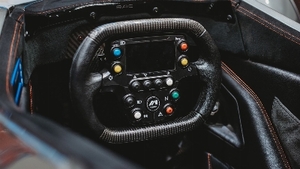 Black Suede - Red StitchingInterior image