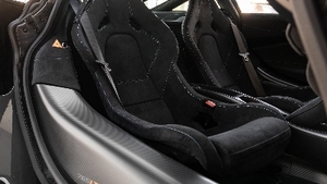 Carbon Black Alcantara - Blue StitchingInterior image