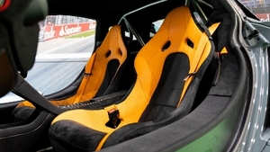 Carbon Black Alcantara / McLaren Orange LeatherInterior image
