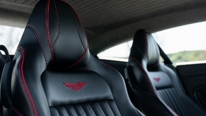 Pure Black Leather - Spicy Red StitchingInterior image