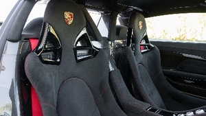 Black Alcantara - Red StitchingInterior image