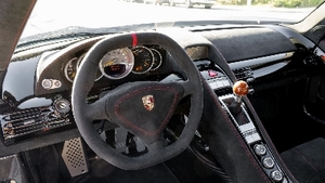 Black Alcantara - Red StitchingInterior image