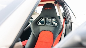 Black / Red AlcantaraInterior image